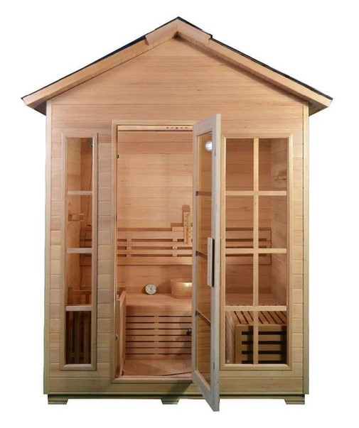 Aussensauna Landhausstil ZEDER **Package Deal**